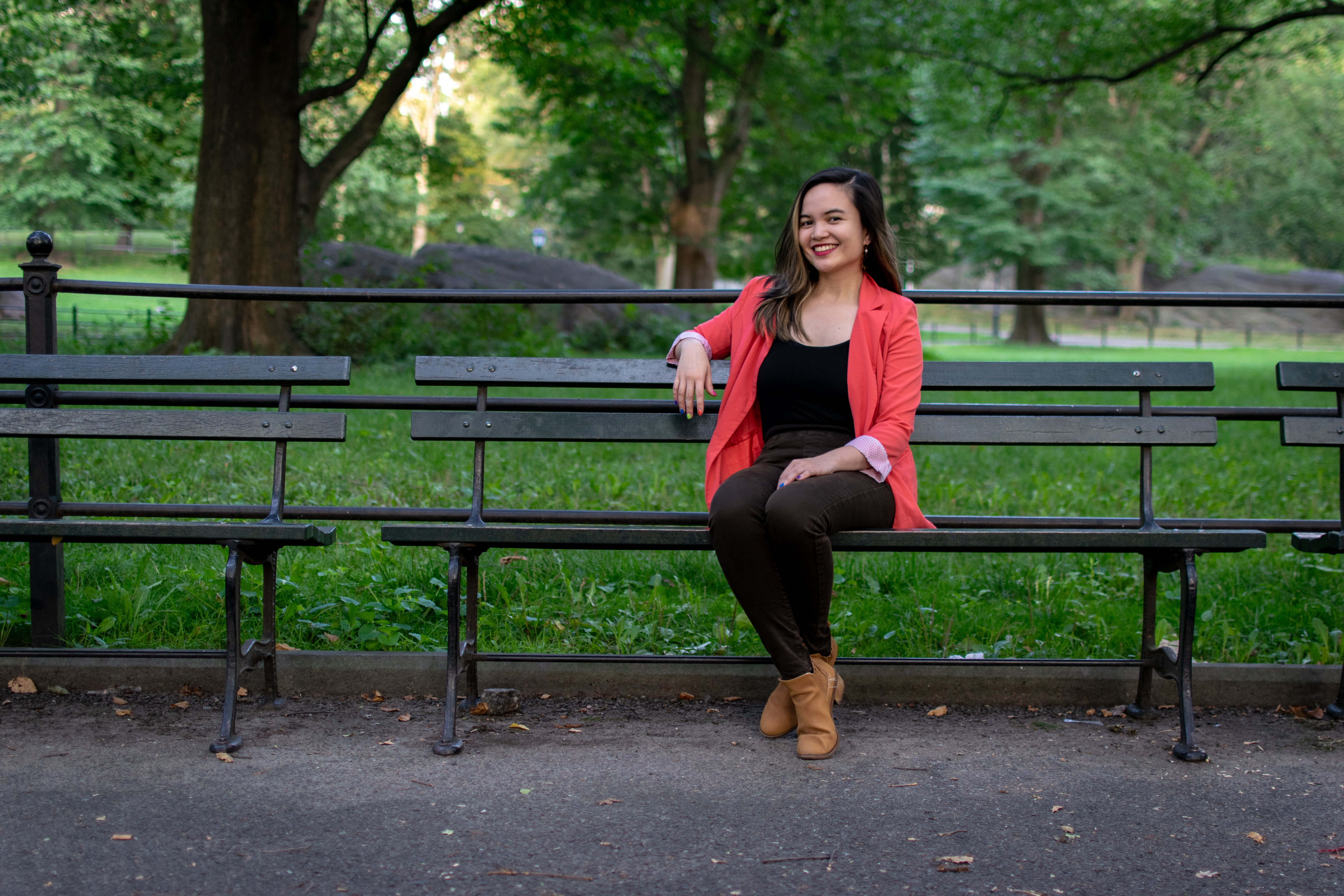 Mika Reyes in the park